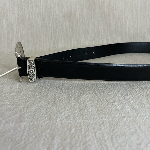 Zara Black Leather Belt Size 85 - Picture 8 of 14